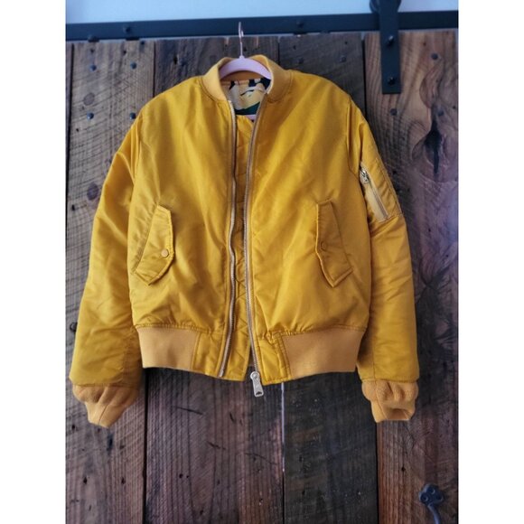 Midland‎ reversible ma 1 flight jacket size medium vintage - Picture 9 of 12